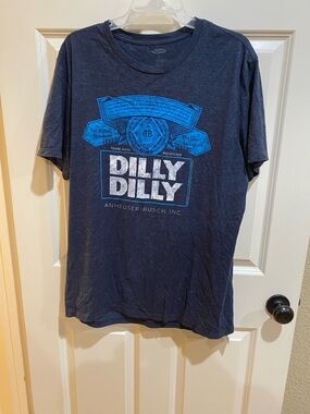 Old Navy Men's Navy Blue Graphic 'Dilly Dilly' Tee